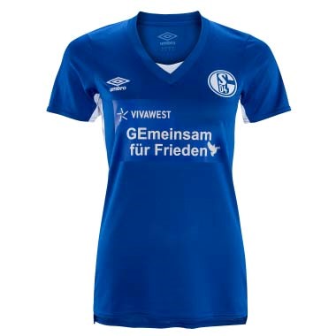 Camiseta Schalke 04 1ª Mujer 2022/23